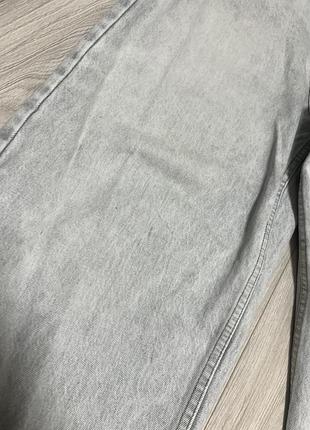 Джинси pull & bear прямі сірі 3