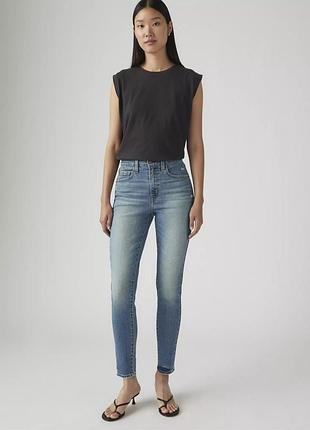 Женские джинсы 721 high rise skinny levi's