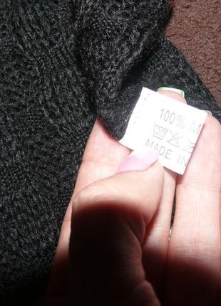 Красивый теплый шарф 100 махер, новый5 фото