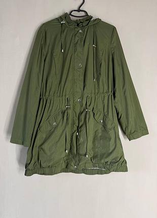 Женская легкая куртка-парка / ветровка с капюшоном tu (размер ТВ 18 / xl-xxl / 52)