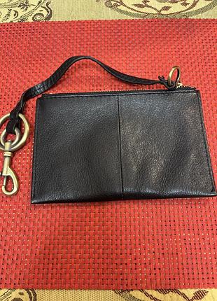 Кожаный кошелек-кардхолдер coach