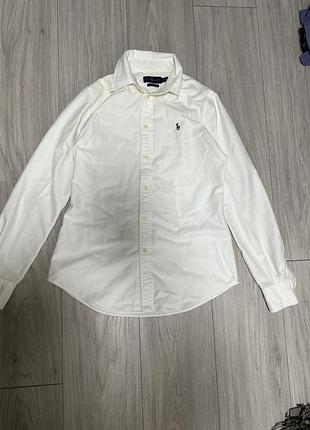 Сорочка ralph lauren біла