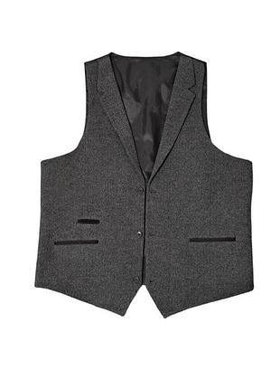 Чоловіча, класична твідова жилетка truclothing (eu 54 / uk 44)