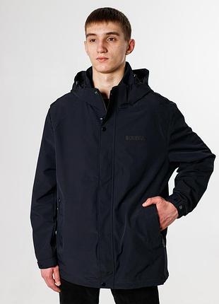 Ветровка мужская panda большие размеры 52-60 р-ра , темно-синий, xxl
