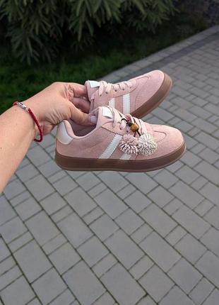 Кроссовки для девочки розовые от jong golf 36