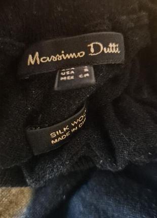 Кофта massimo dutti  шовк вовна 4