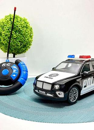 Машина t9008b (18шт) р/к, аккум, полиция, 26см, 1:16, звук, свет, резиновые колеса, usbзарядное, в кор-