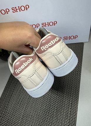 Оригинальные кожаные кроссовки reebok 4