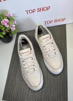 Оригинальные кожаные кроссовки reebok 7