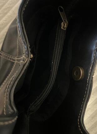 Шкіряна сумка «levi’s» 3