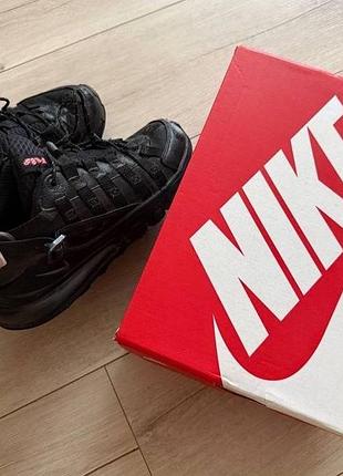 Кросівки жіночі nike air max чорні, розмір 37