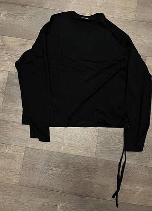 Лонгслів ann demeulemeester чорний archive