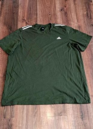 Чоловіча унікальна футболка adidas великий розмір оригінал