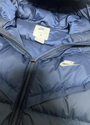 Пуховик nike storm-fit синій 3