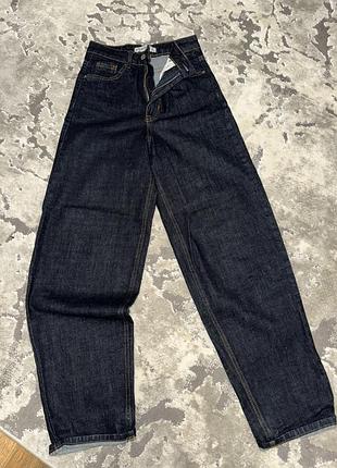 Джинси жіночі denim темно-сині котонові розмір xs