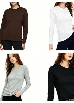 Жіночий лонгслів calvin klein женский лонгслив