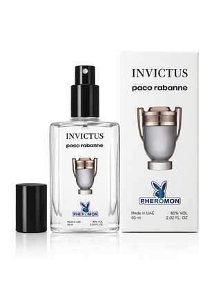 Мужской парфюм paco rabanne invictus пако941nn инвиктус с ферромонами 60 мл тестер