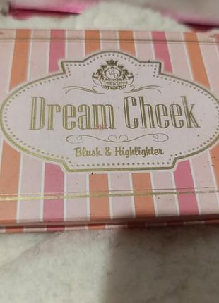 Набір декоративної косметики viva la diva dream cheek blush & highlighter