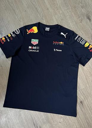Puma red bull racing team t-shirt чоловіча спортивна футболка f1