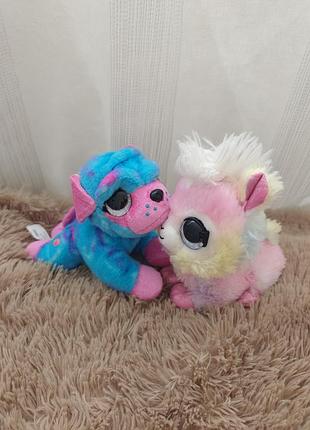 Мягкие игрушки глазастики zuru coco surprise собачка альпака