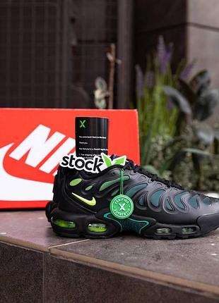 Чёрные кроссовки унисекс nike air max tn plus drift volt х эйр макс тн 36