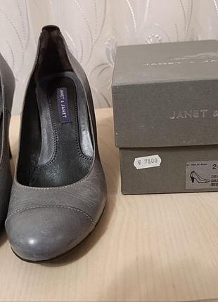 Шкіряні туфлі janet & janet (італія)