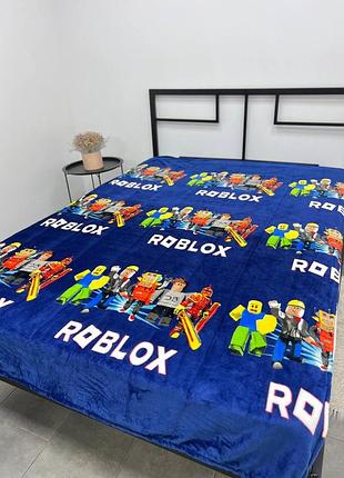 Плед велсофт детский 150х200 roblox