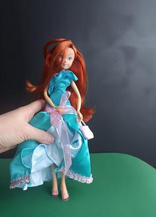 Колекційна лялька для дівчинки witty toys winx bloom бальна сукня