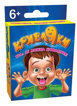 Настільна дитяча гра "кривляки +" (2212_c)