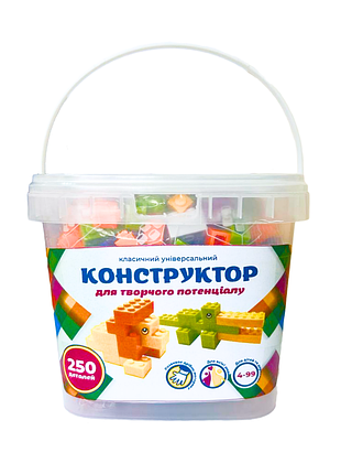 Конструктор універсальний 250 деталей (8100-250)