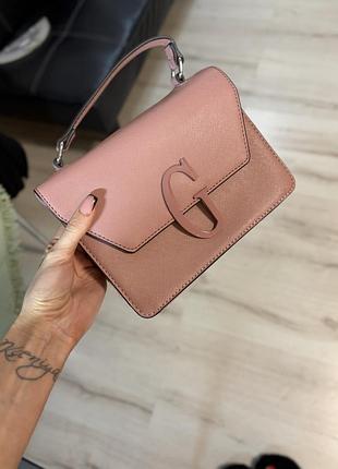 Сумка жіноча guess рожева