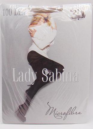 Колготы 3d микрофибра lady sabina 100 den р.3 мокко