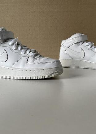 Nike air force 1 mid білі жіночі кросівки р. 38.5 оригінал