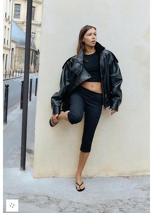 Куртка жіноча zara чорна розмір s нова з біркою
