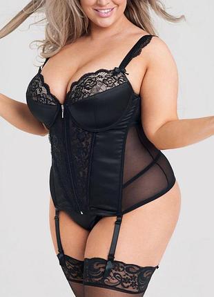 Корсет lovehoney з мереживом + трусики