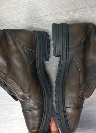 Кожаные женские ботинки clarks 5