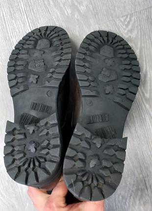 Кожаные женские ботинки clarks 9