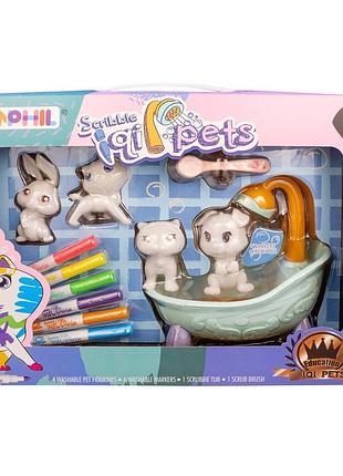 Ігровий набір "розфарбуй вихованця" (sp8608) qunxing toys