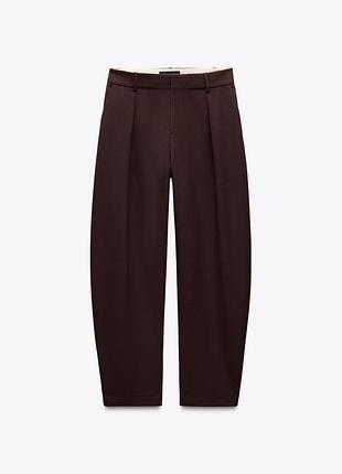 Брюки жіночі zara коричневі