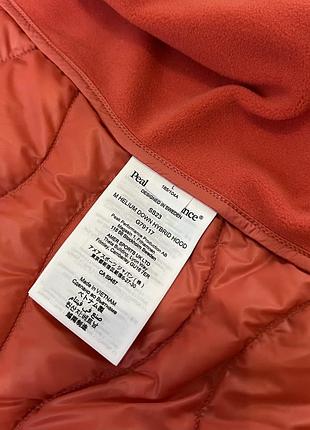 Peak performance helium hybrid down hood jacket жіноча гібридна куртка пуховик 5