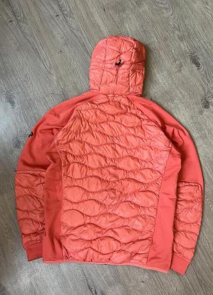Peak performance helium hybrid down hood jacket жіноча гібридна куртка пуховик 4