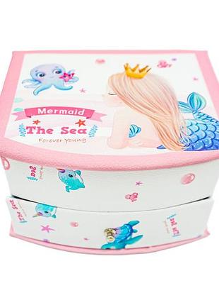 Детская шкатулка для украшений "русалочка" (fg240424015d)