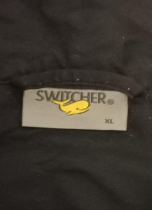 Стильний чорний плащ преміального бренду switcher 5