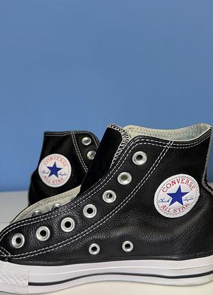 Кеди унісекс converse чорні високі