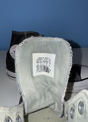 Кеди унісекс converse чорні високі 2