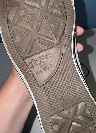 Кеди унісекс converse чорні високі 4