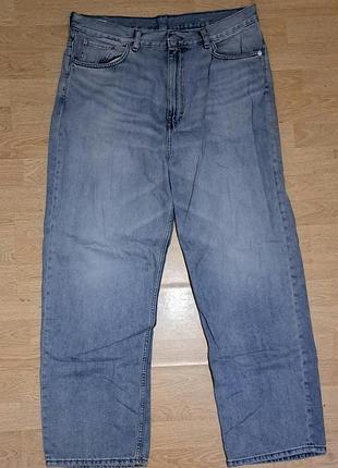 Широкі джинси weekday galaxy  loose straight jeans
