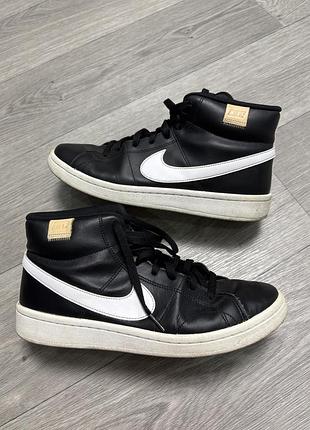 Кросівки чоловічі nike ebernon mid чорні, розмір 42.5