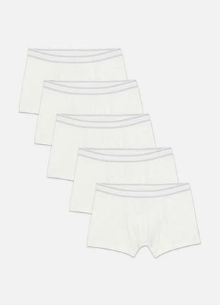 Базові чоловічі труси-боксери primark/оригіна за 1 шт.) білий, l