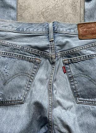 Джинси жіночі levi's 501 original блакитні 7